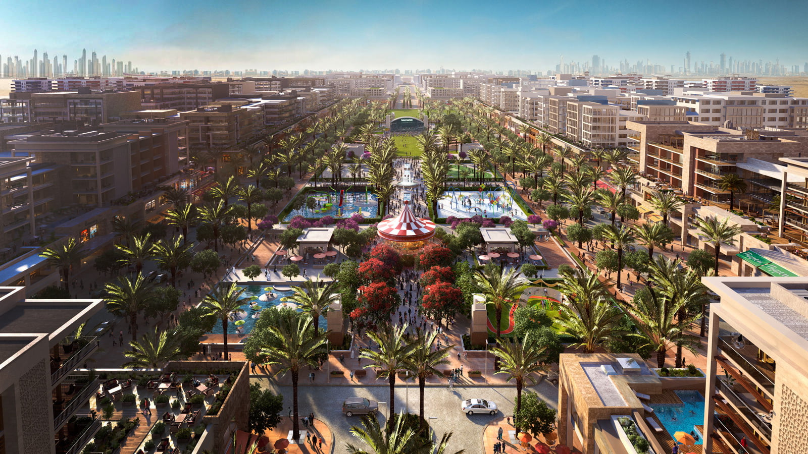 Le quartier de “Town Square” – Une Communauté Exclusive à Dubaï