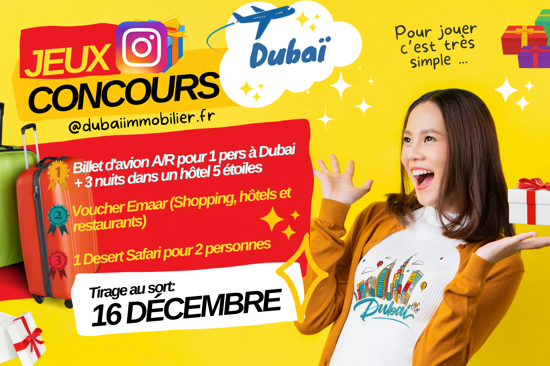 MENTIONS LÉGALES – Concours Instagram Dubaï Immobilier