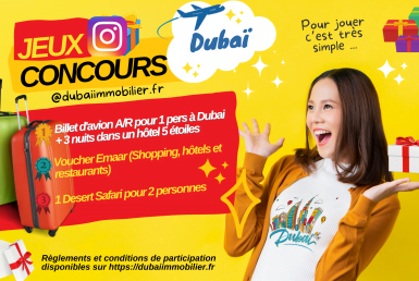 MENTIONS LÉGALES - Concours Instagram Dubaï Immobilier