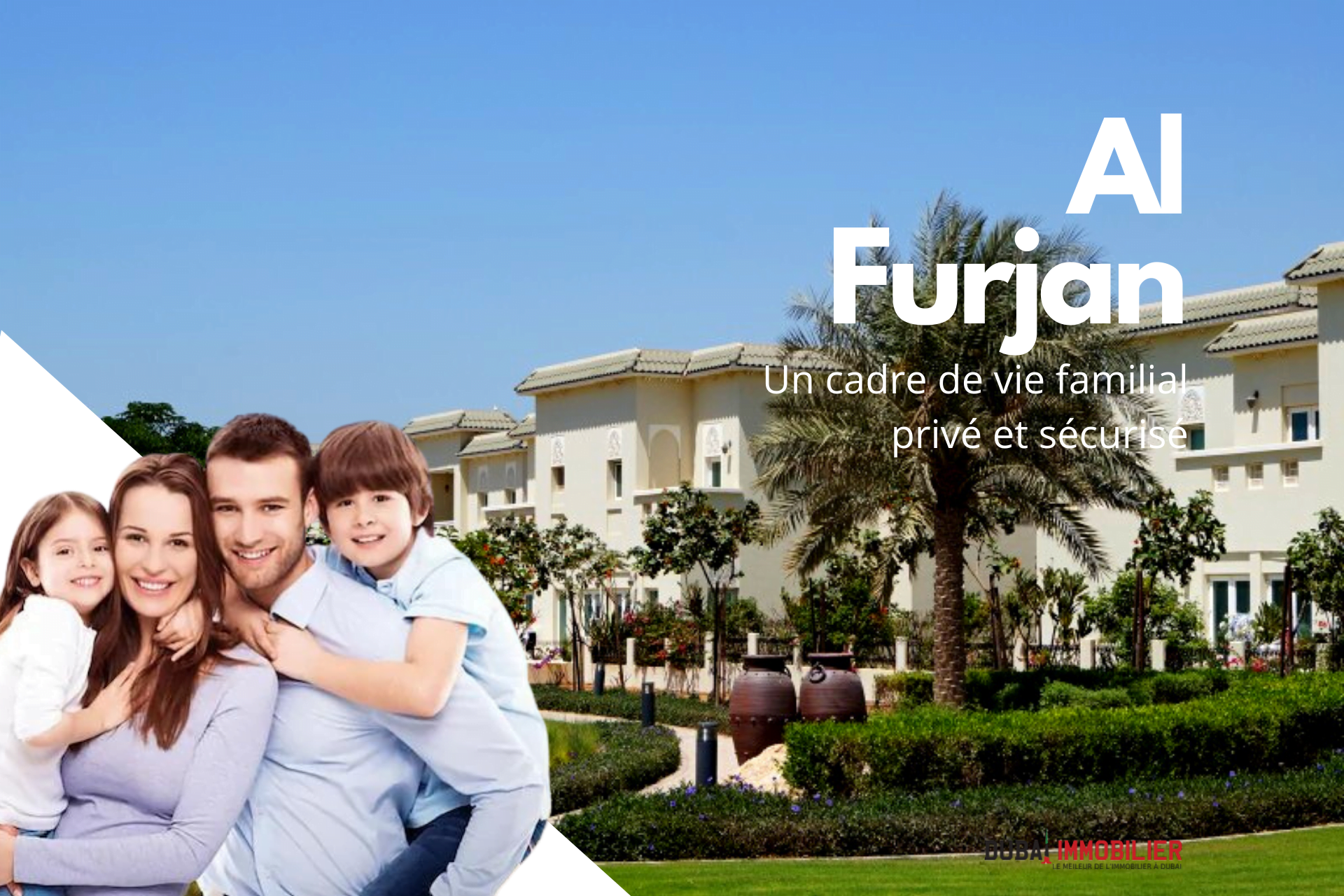 Optez pour la communauté d’Al Furjan dans un cadre de vie familial privé et sécurisé